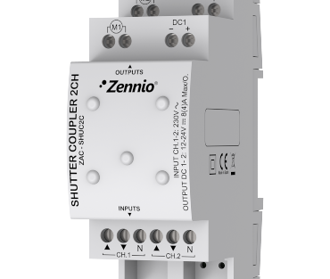 کوپلر پرده 2 کانال KNX Zennio